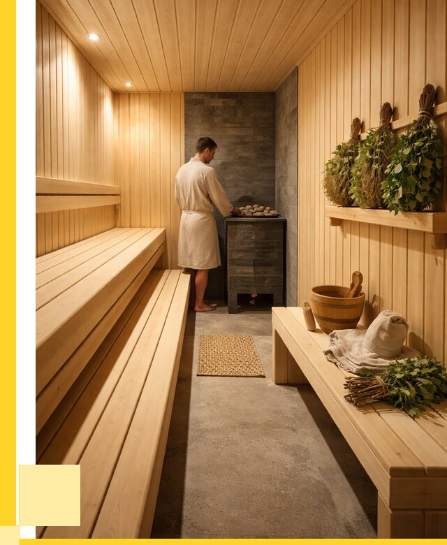 Отделка парной под ключ в Братске от 357140 р. | ЭриданБрт