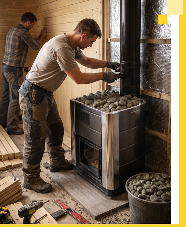 Проектирование и строительство парилок для бани в Братске под ключ