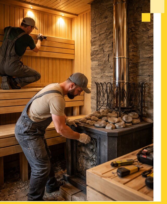 Комплексный дизайн бань, саун и зон отдыха в Братске