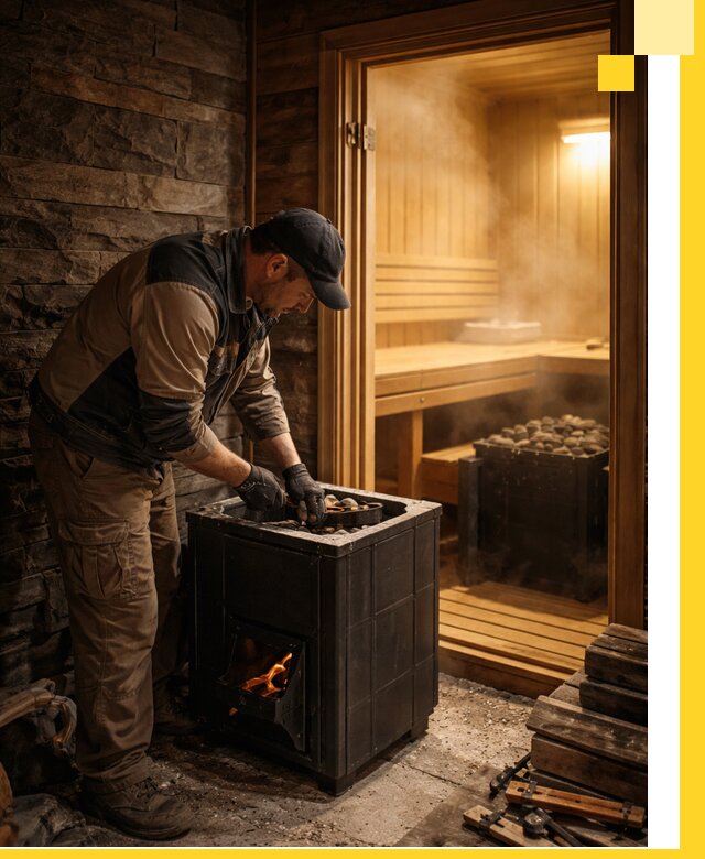 Строительство бани с сауной под ключ в Братске от проекта до сдачи