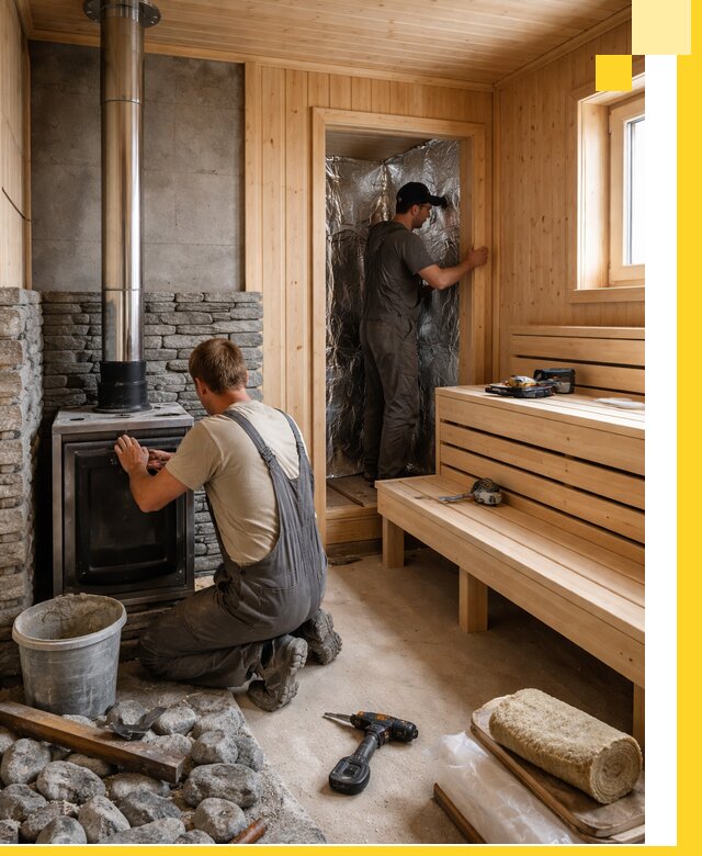 Строительство и изготовление бань под ключ в Братске