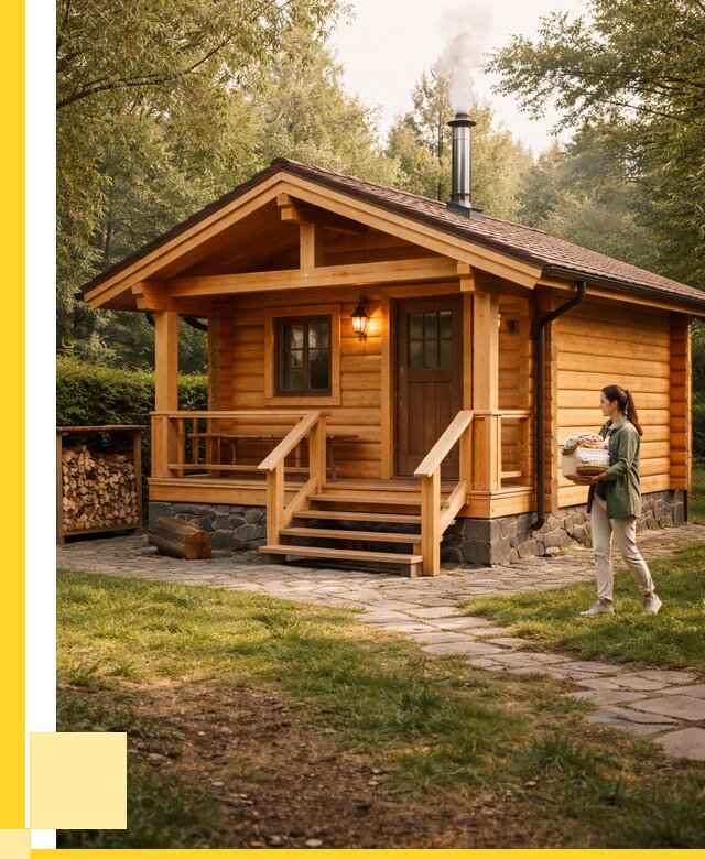 Купить баню под ключ в Братске от 663260 р. | ЭриданБрт