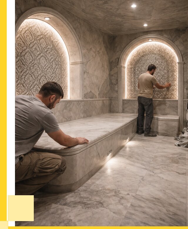 Турецкие бани под ключ в Братске от 255100 р. | ЭриданБрт