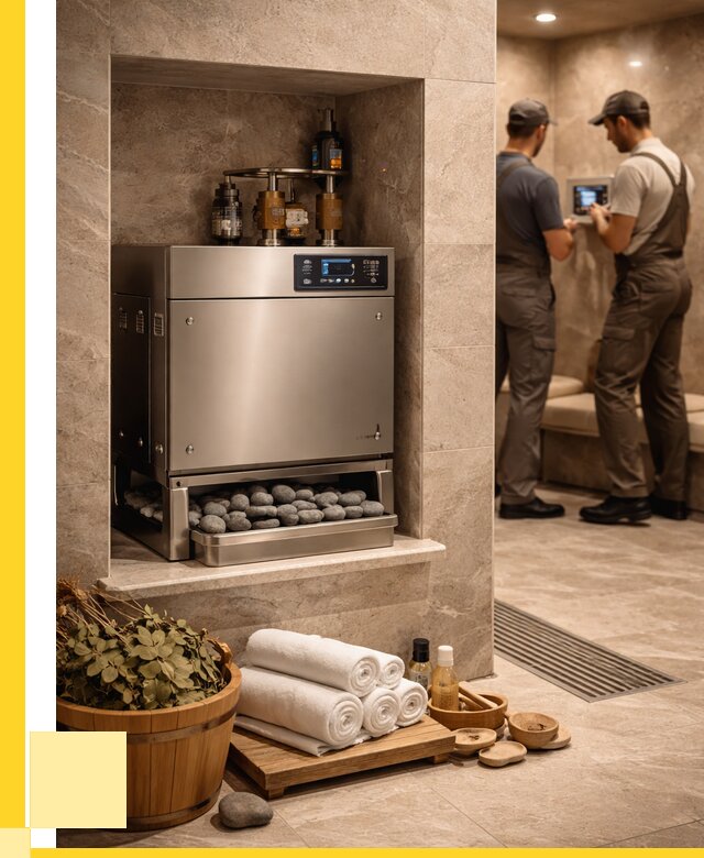 Парогенераторы для хамама в Братске от 76530 р. | ЭриданБрт