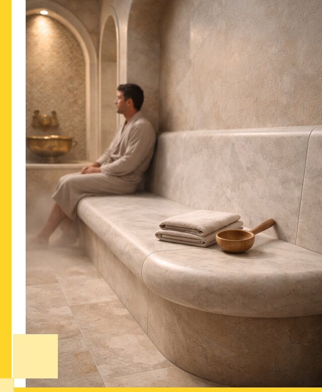 Сиденья для хамама в Братске под ключ от 12245 р. | ЭриданБрт