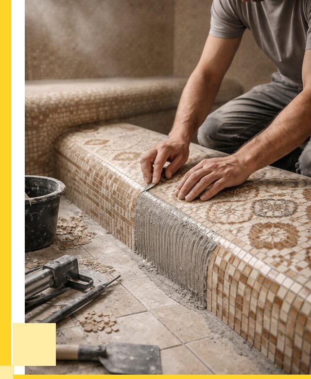 Плитка для хамама под ключ в Братске от 3571 р. | ЭриданБрт