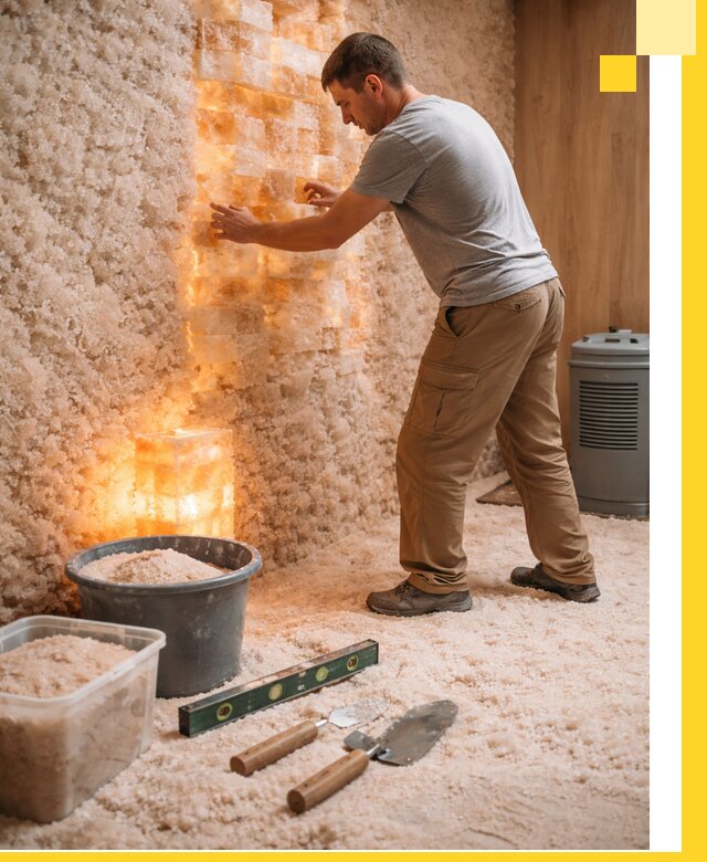 Проектирование и монтаж соляных комнат в Братске под ключ