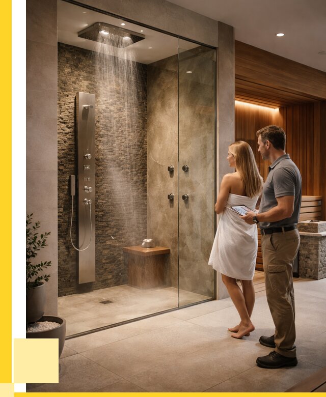 Купить душ впечатлений для дома в Братске от 86734 р. | ЭриданБрт